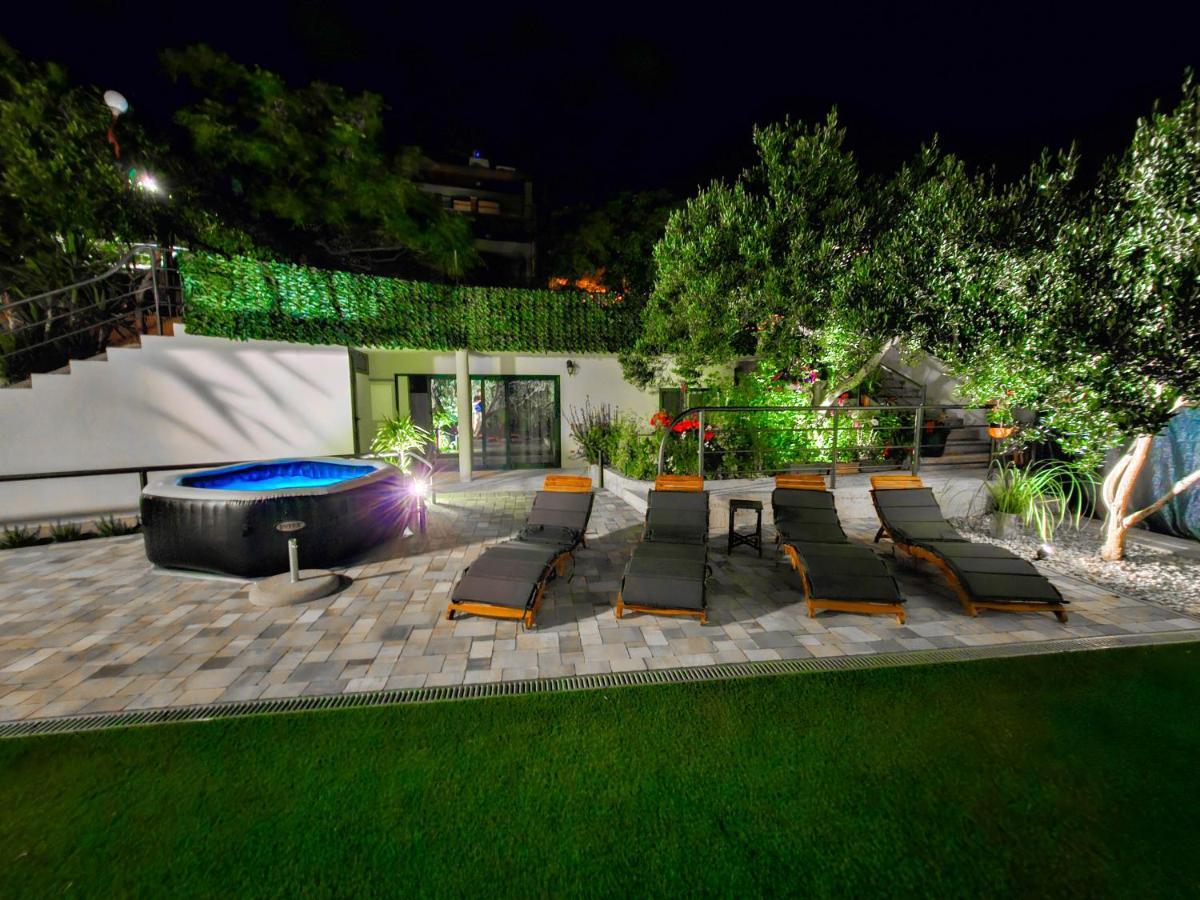 Apartments Vukovic Vanja มาคาร์สกา ภายนอก รูปภาพ