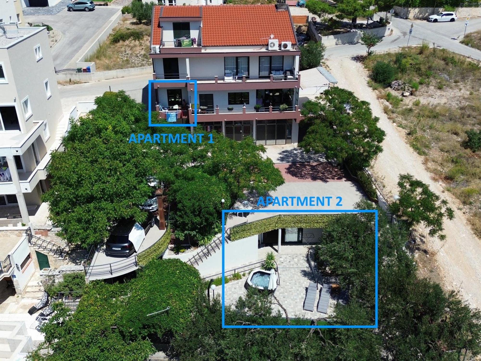 Apartments Vukovic Vanja มาคาร์สกา ภายนอก รูปภาพ